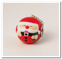 MKC-042 Santa Ball Keychain